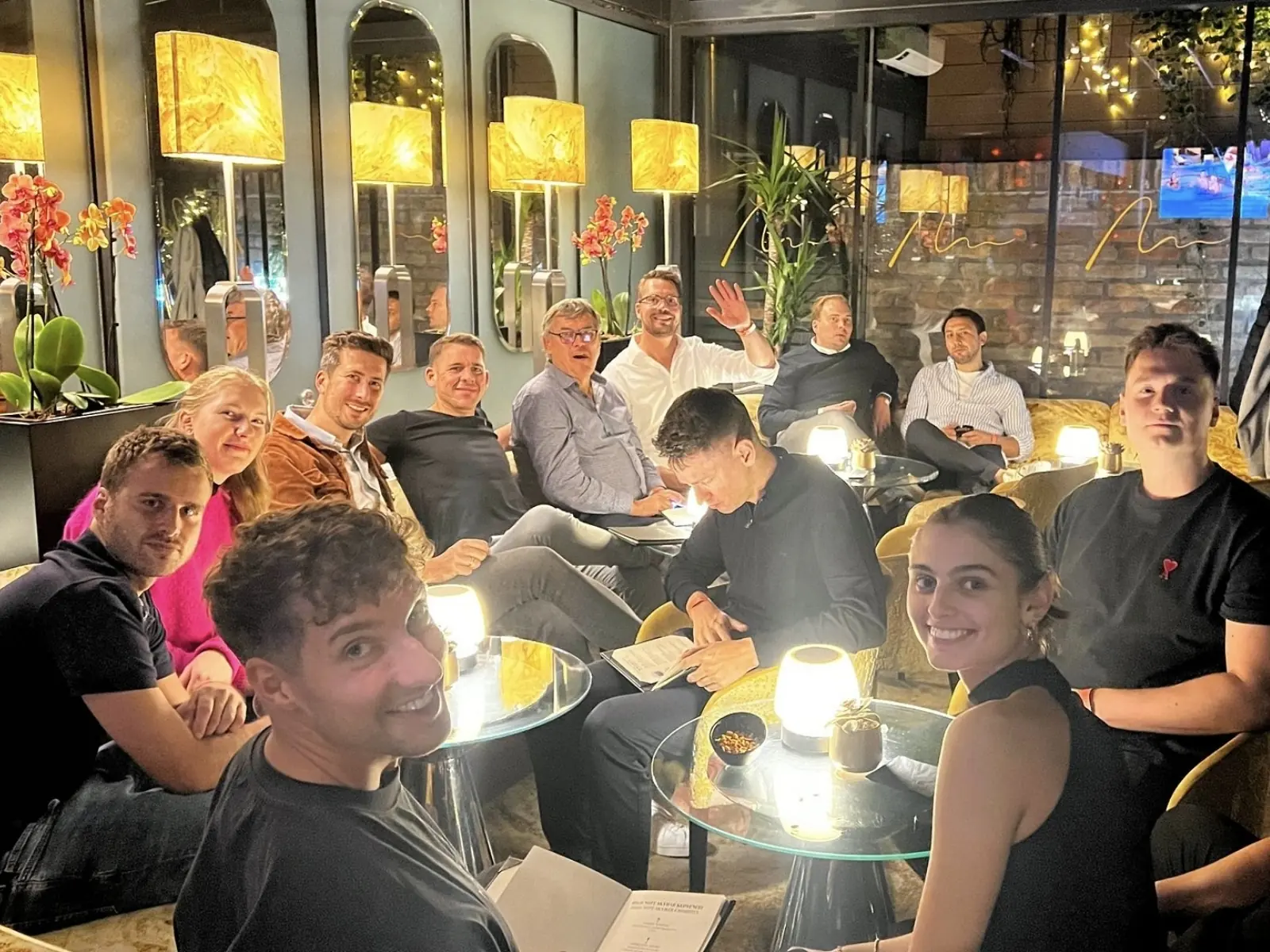 Das Team von DTE Consult zusammen bei einem Team-Event.